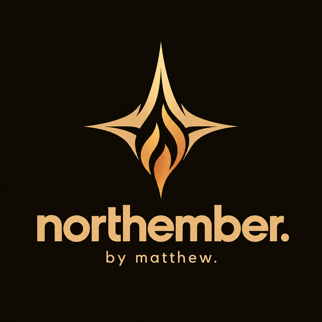 northember. by matthew., a north star joined with an ember